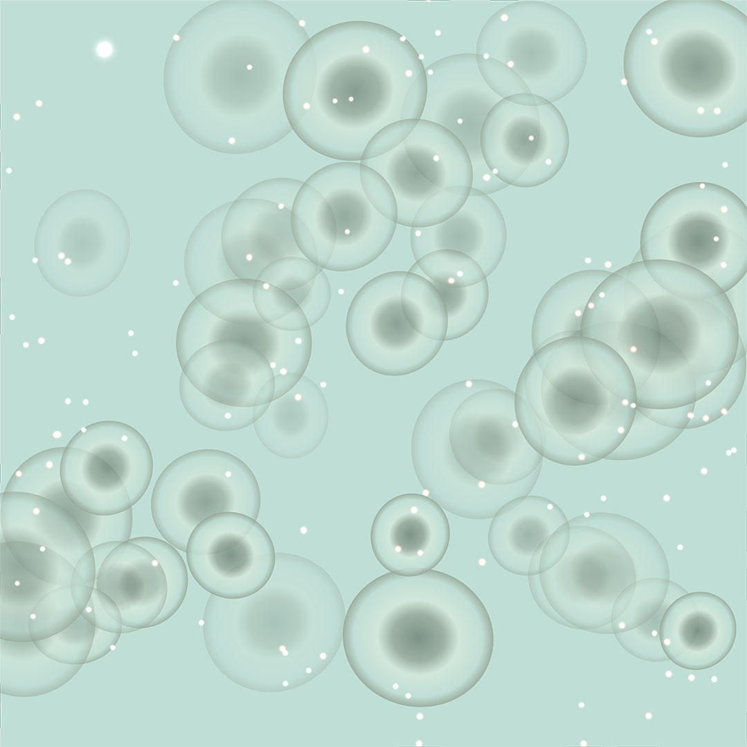 abstract background depicting what healthy human cells would look like | Cellular Health | Hobamine (2-HOBA)